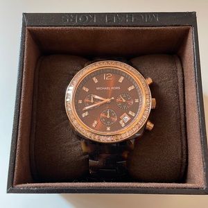 Micheal kors tortoise watch